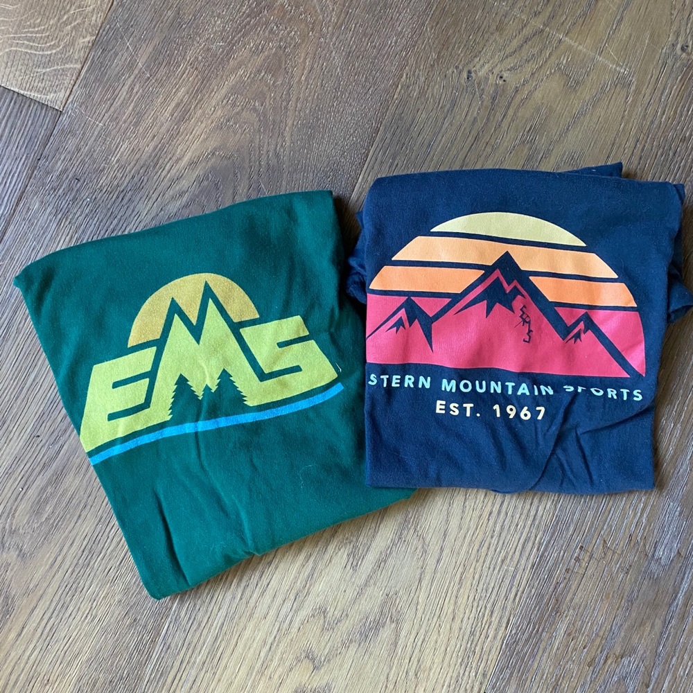 EMS graphic tees - two